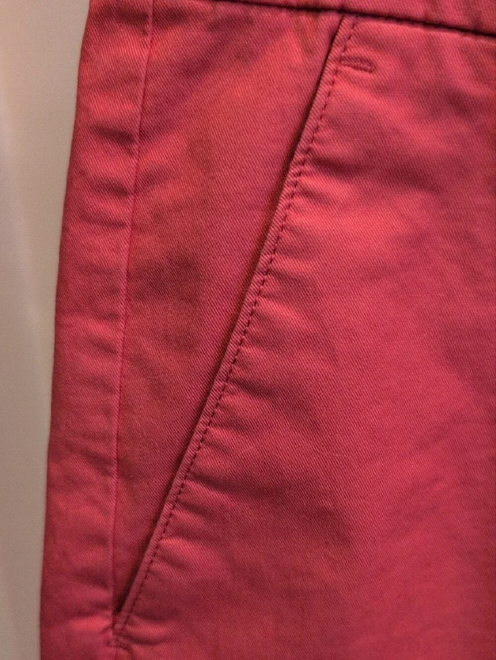 J Crew Women's Coral Stretch Cotton Shorts